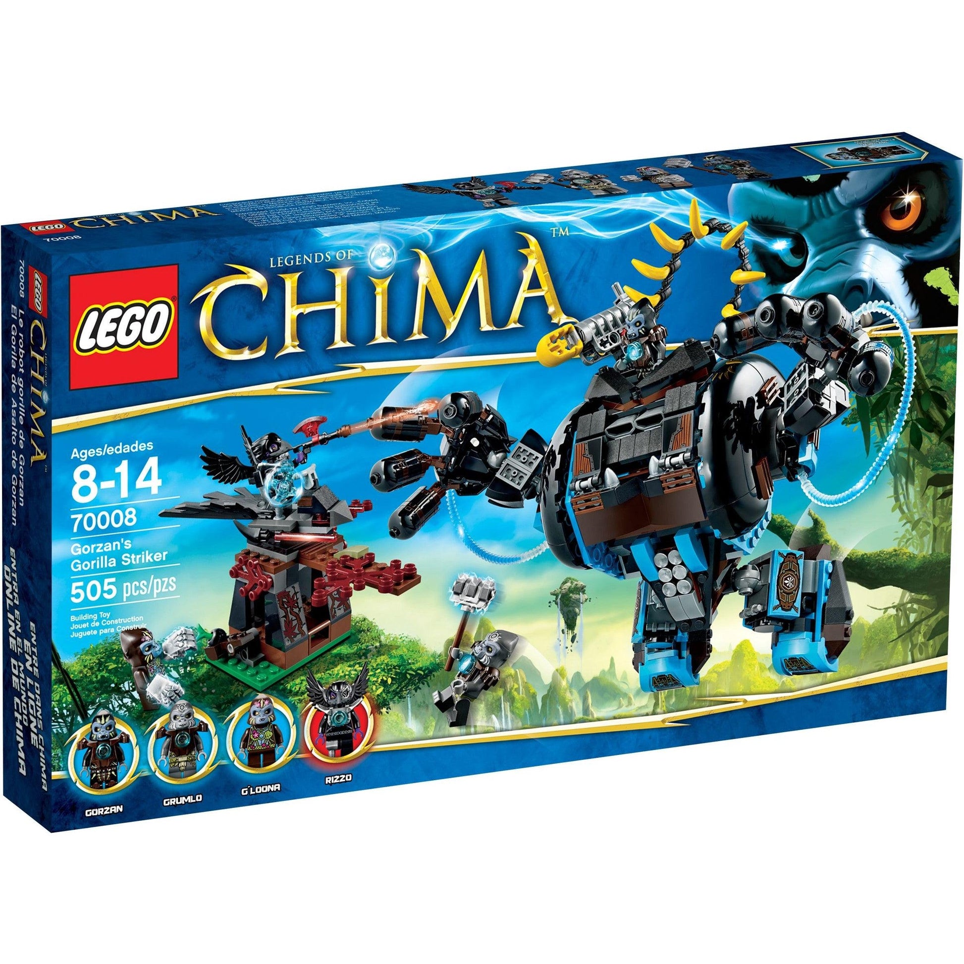 Gorzan's Gorilla Striker | Legends of Chima | 70008