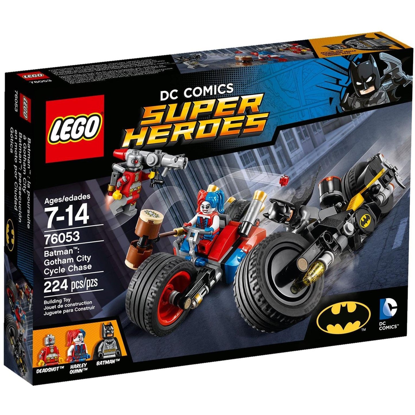Gotham City Cycle Chase | DC Comics Super Heroes | 76053