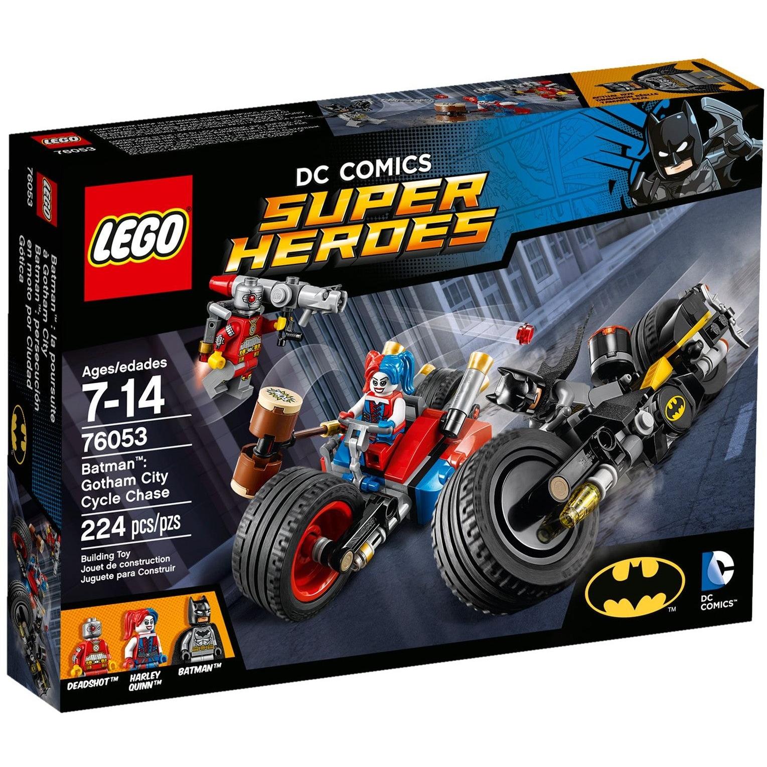 Poursuite à vélo à Gotham City | Super-héros DC Comics | 76053