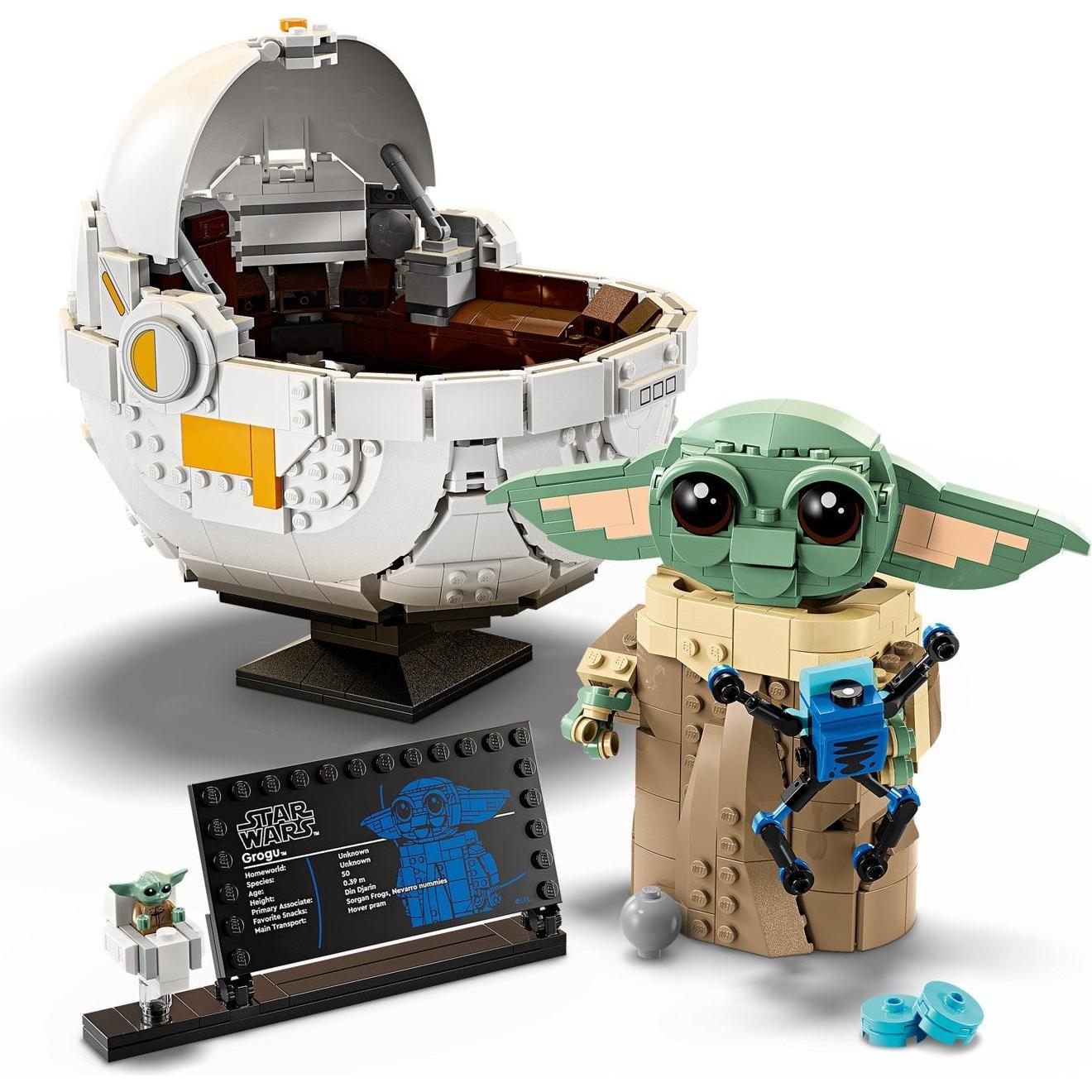 Grogu with Hover Pram | Star Wars | 75403