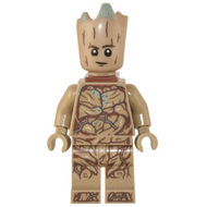 Groot, Groot adolescent - Brun foncé avec support de cou | sh0836