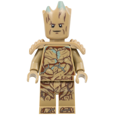 Groot, Teen Groot - Dark Tan with Shoulder Armor | sh0874