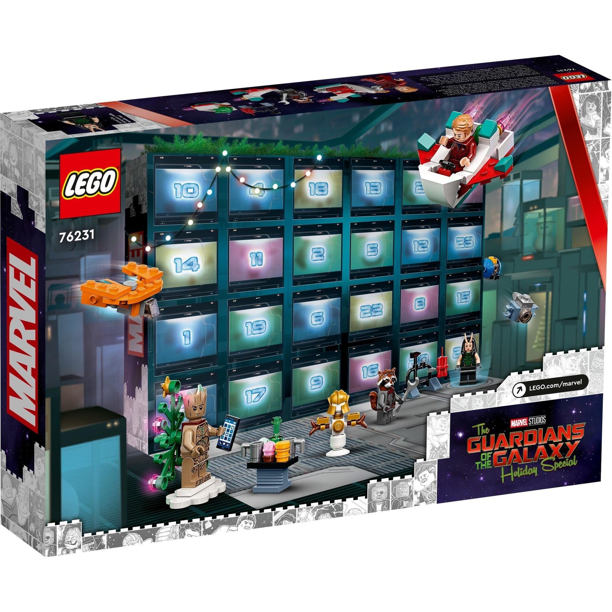 Guardians of the Galaxy Advent Calendar | Marvel Super Heroes | 76231