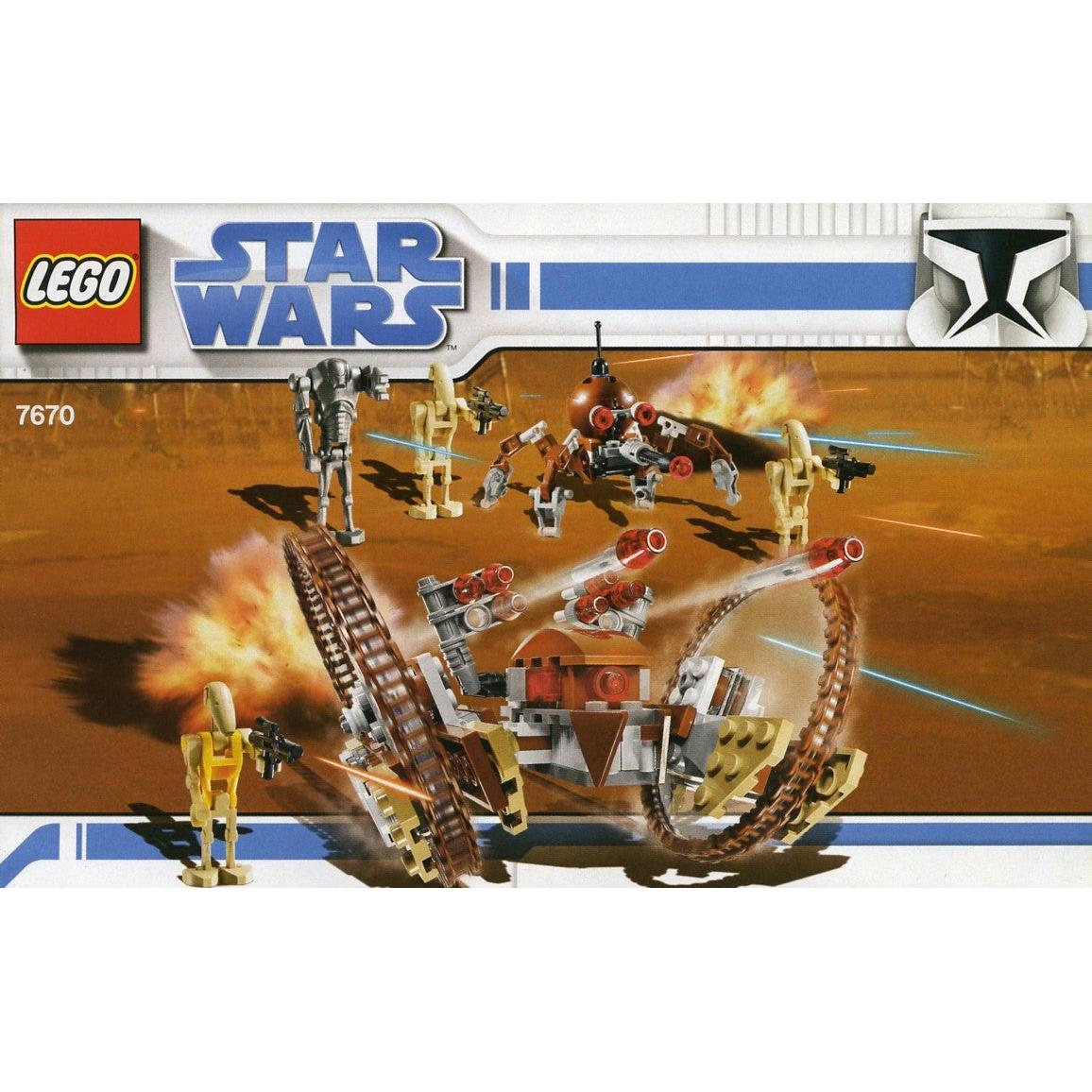 Hailfire Droid & Spider Droid | Star Wars | 7670