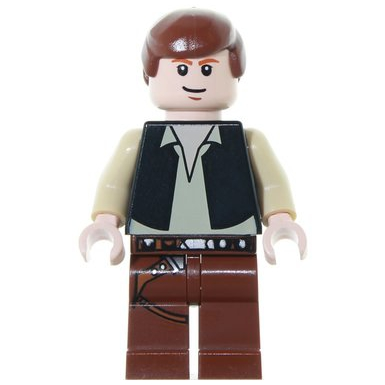 Han Solo - Light Nougat, Black Vest (2010) | sw0179a