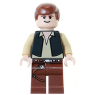 Han Solo - Nougat clair, gilet noir | sw0179