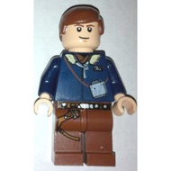 Han Solo - Jambes brun rougeâtre couleur nougat clair avec étui (2010) | sw0088a