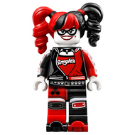 Harley Quinn - Tresses, masque noir, patins à roulettes | sh0306