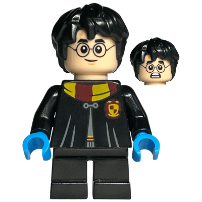 Harry Potter - Black Torso Gryffindor Robe, Black Short Legs | hp237