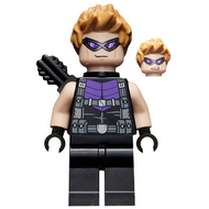 Hawkeye - Costume noir et violet foncé, carquois, lunettes | sh0626