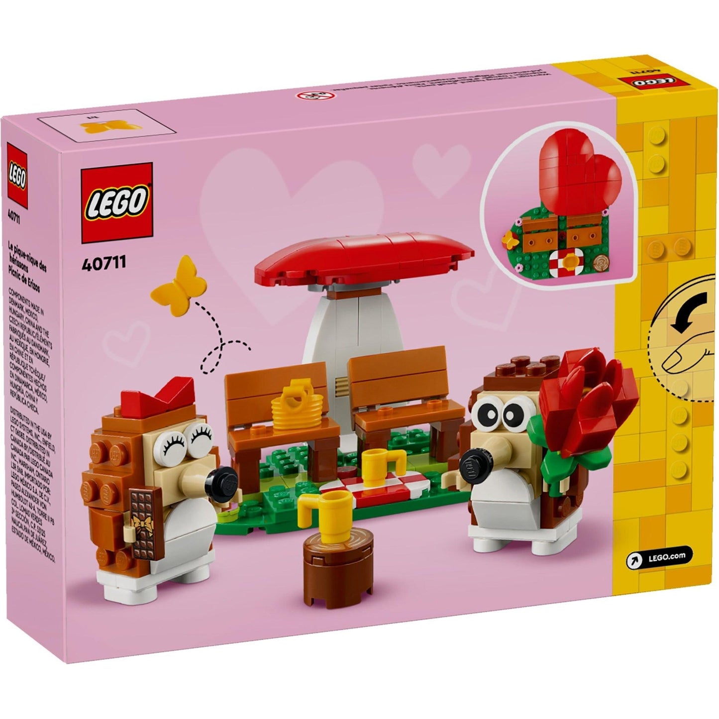 Hedgehog Picnic Date | Seasonal | 40711