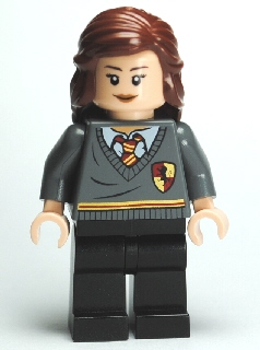 Hermione Granger - Gryffindor Stripe and Shield Torso, Black Legs | hp095