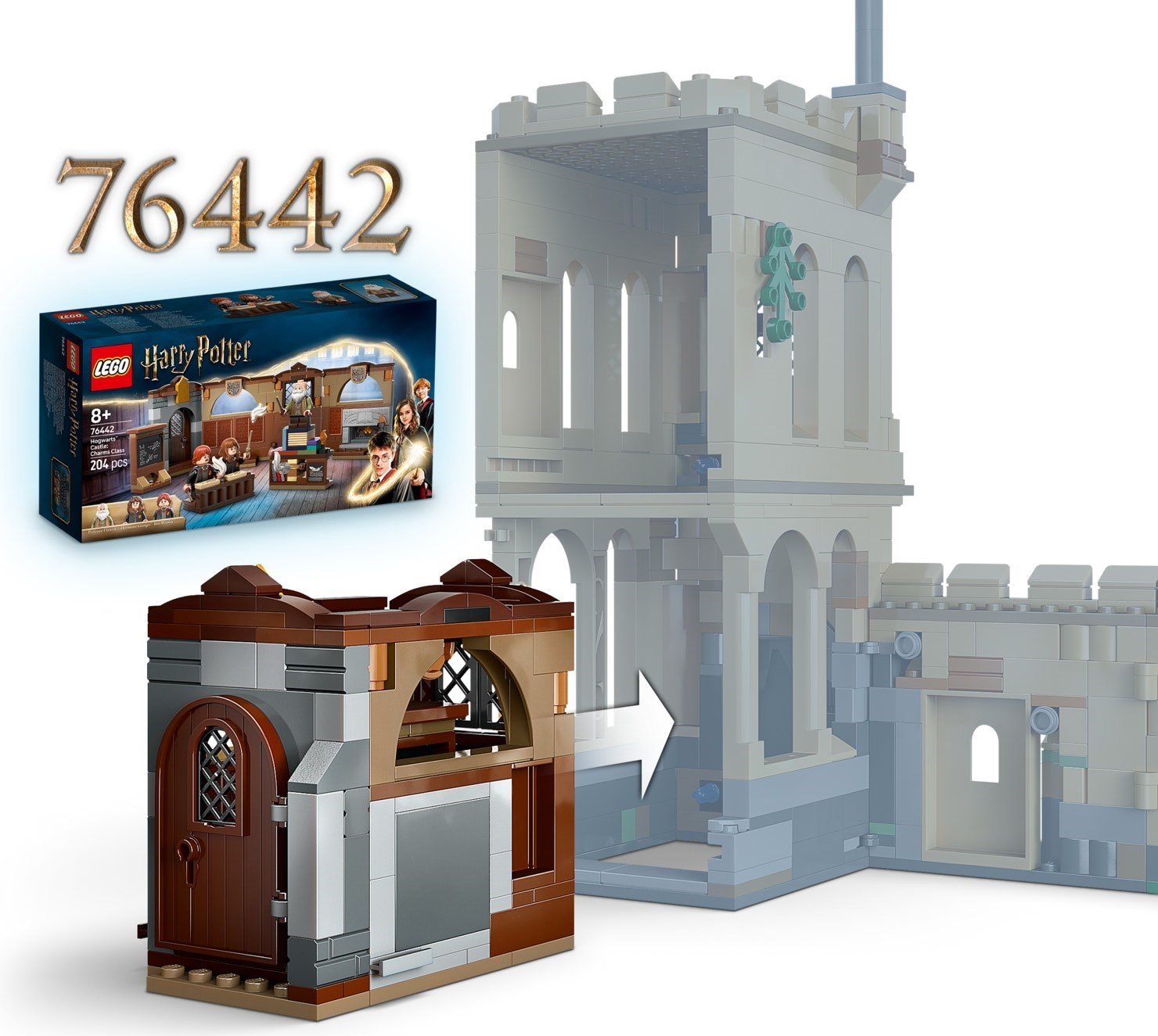 Hogwarts Castle: Flying Lessons | Harry Potter | 76447