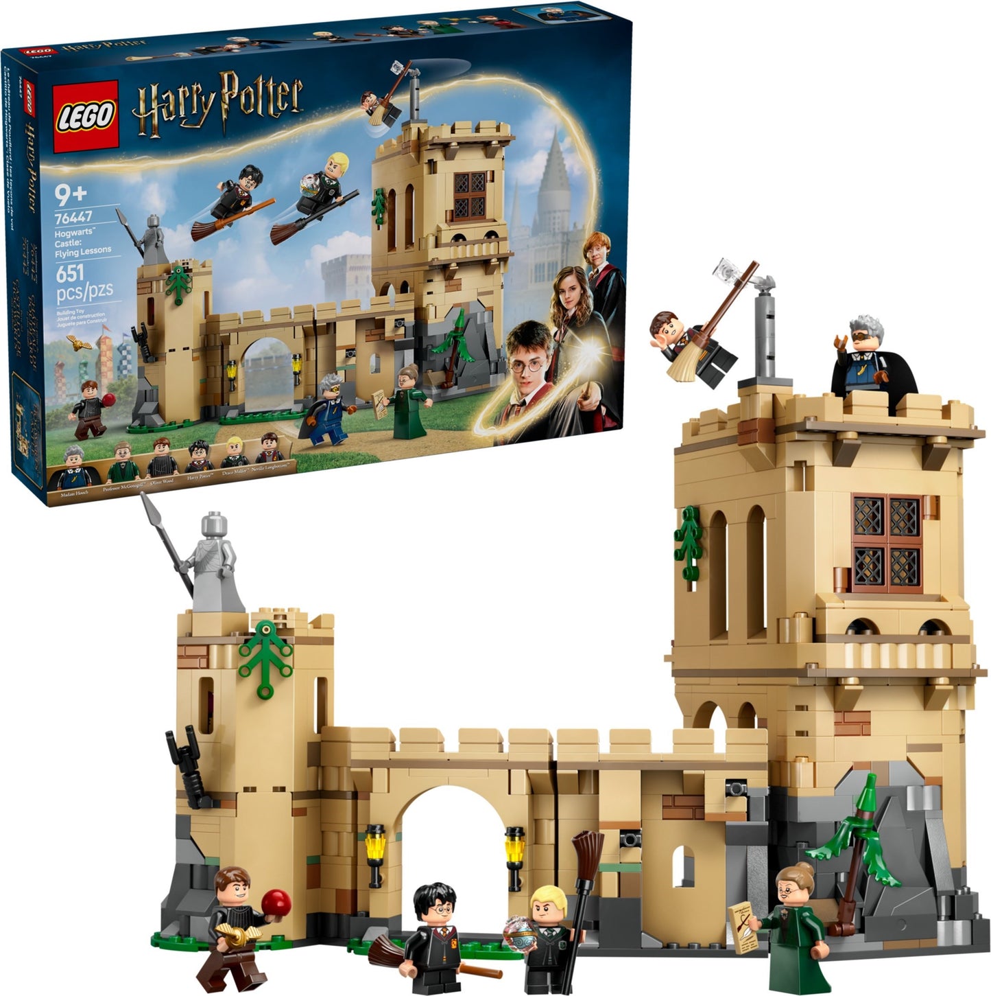 Hogwarts Castle: Flying Lessons | Harry Potter | 76447