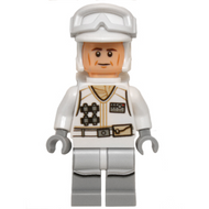 Uniforme blanc de soldat rebelle de Hoth (lignes de joues) | sw0678
