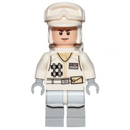 Soldat rebelle de Hoth en uniforme blanc (air renfrogné) | sw0708
