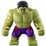 Hulk - Pantalon géant violet foncé avec logo Avengers | sh0173