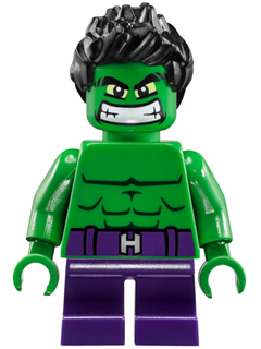 Hulk - Minifigure, Short Legs | sh0252