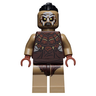 Orc chasseur avec chignon | lor101