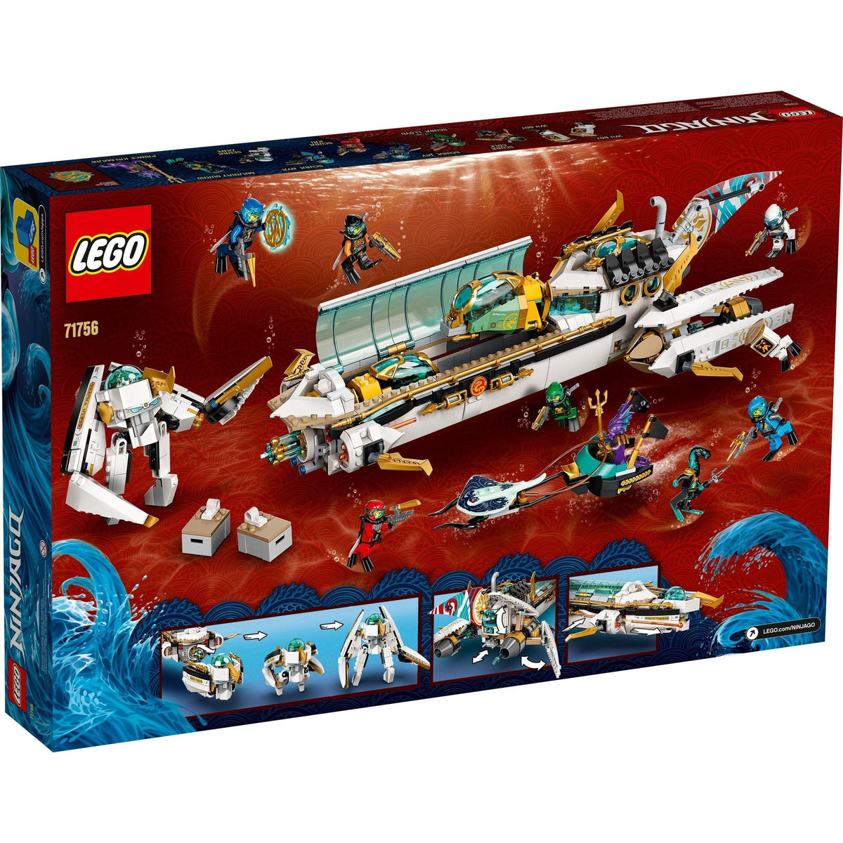 Hydro Bounty | Ninjago | 71756