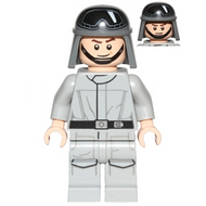Pilote d'AT-ST impérial (Casque avec lunettes imprimées, combinaison gris clair, jambes imprimées) | sw0797