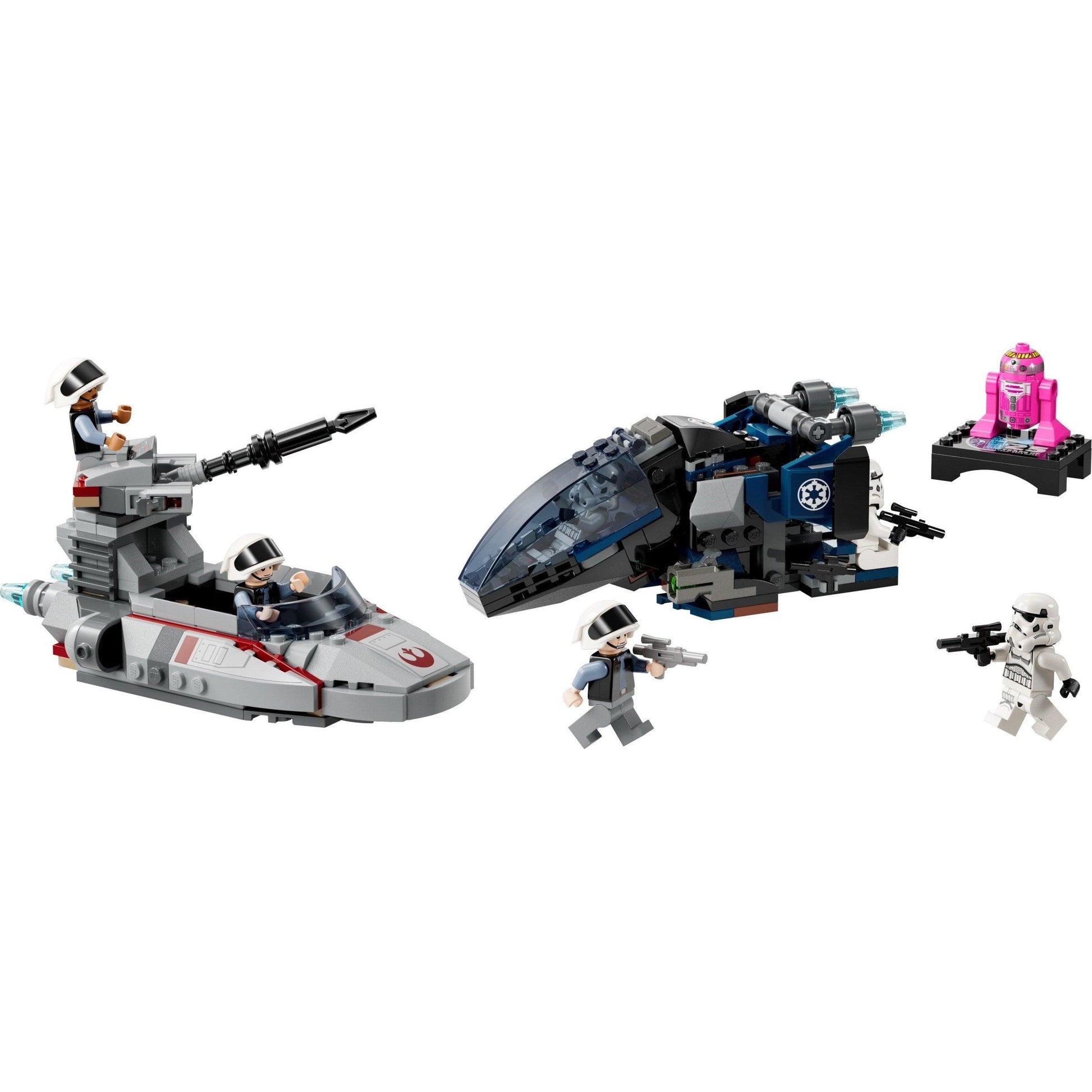 Vaisseau de transport impérial contre Speeder éclaireur rebelle | Star Wars | 40755