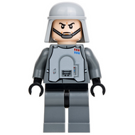 Officier impérial en armure de combat (capitaine / commandant) - Jugulaire | sw0426