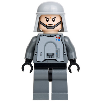 Officier impérial en armure de combat (capitaine / commandant) - Jugulaire | sw0426