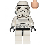Stormtrooper impérial - Tête couleur nougat clair, casque à bouche pleine | sw0036a