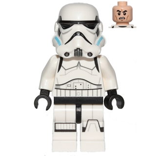 Imperial Stormtrooper - Printed Legs, Dark Azure Helmet Vents | sw0578