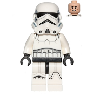 Imperial Stormtrooper - Printed Legs, Dark Blue Helmet Vents | sw0585