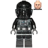 Imperial TIE Fighter Pilot - Light Nougat Head, Frown | sw1138
