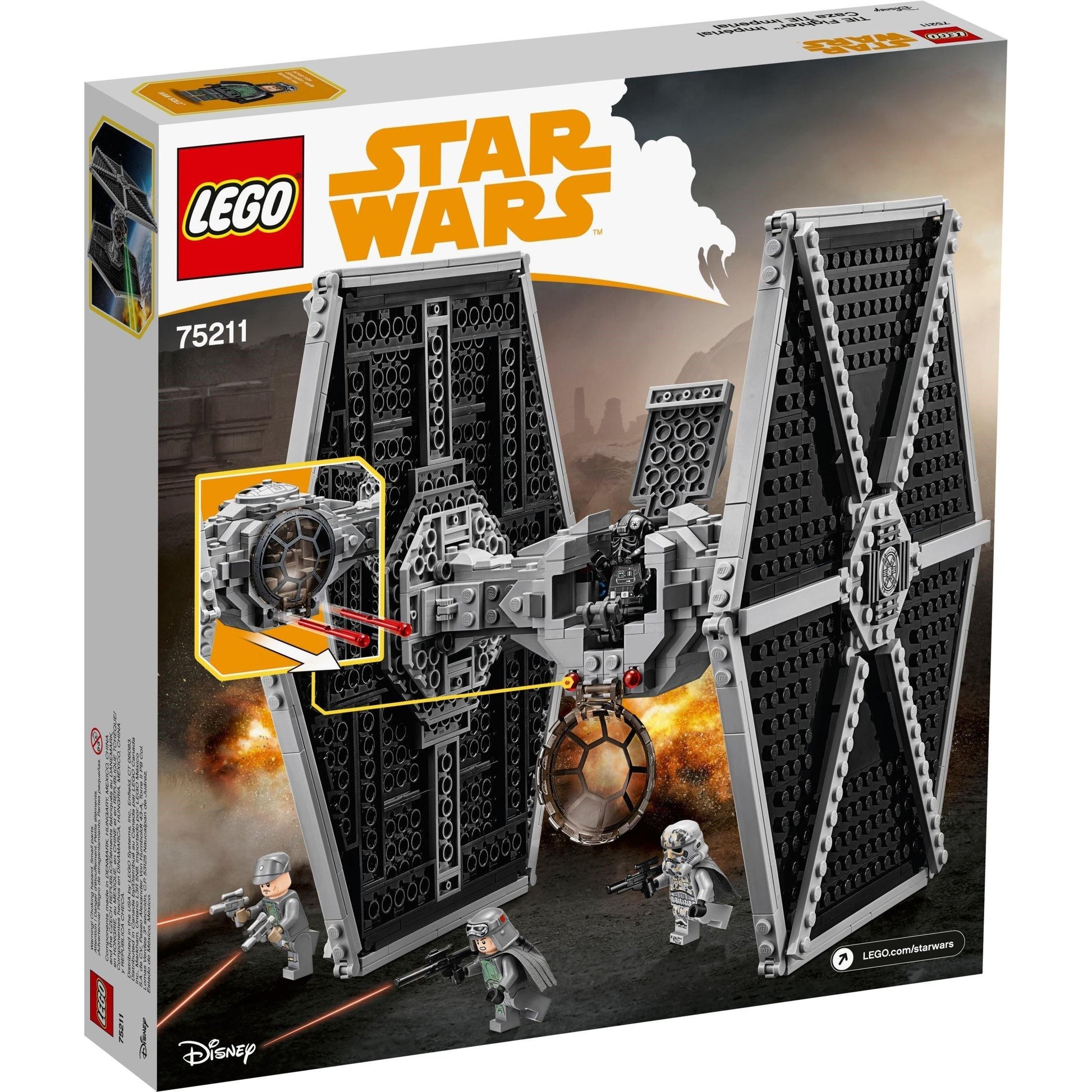 Imperial TIE Fighter | Star Wars | 75211