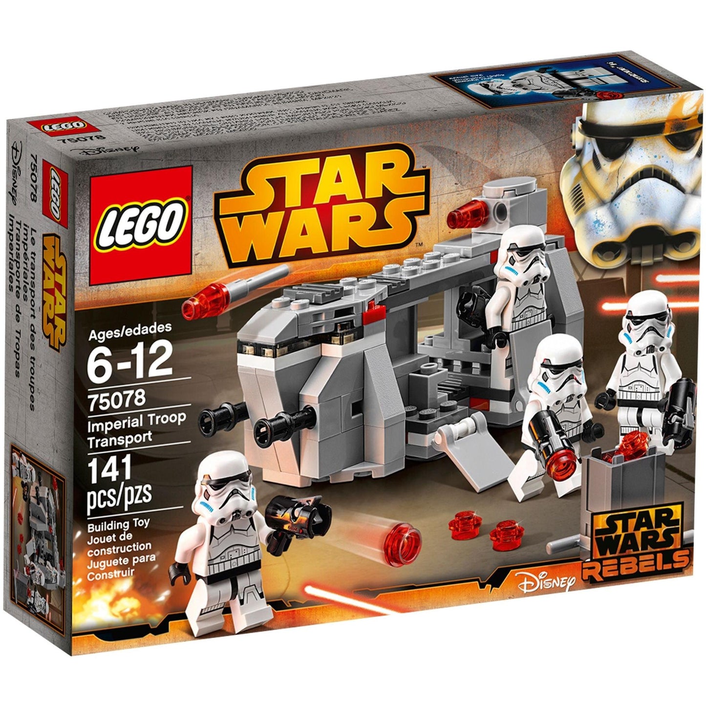Imperial Troop Transport | Star Wars | 75078