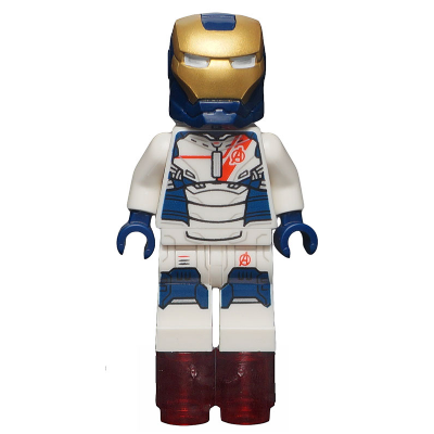 Iron Legion - Trans-Neon Orange Head, Helmet with Visor | sh0168