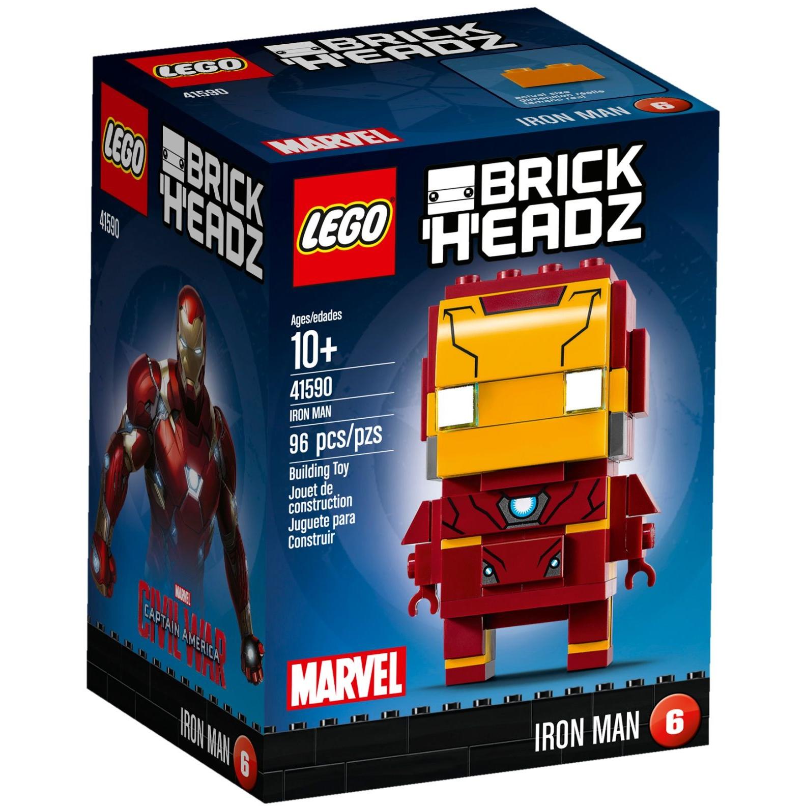 Iron Man | BrickHeadz | 41590
