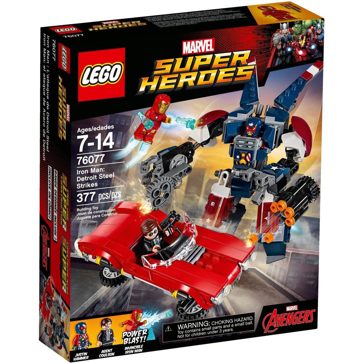 Iron Man: Detroit Steel Strikes | Marvel Super Heroes | 76077