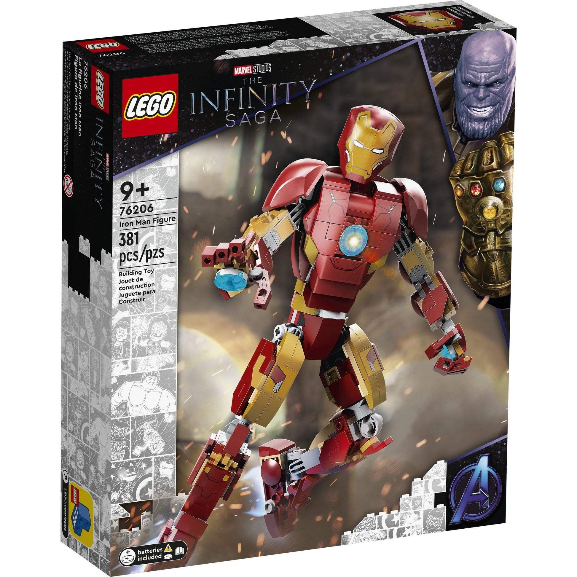 Iron Man Figure | Marvel Super Heroes | 76206