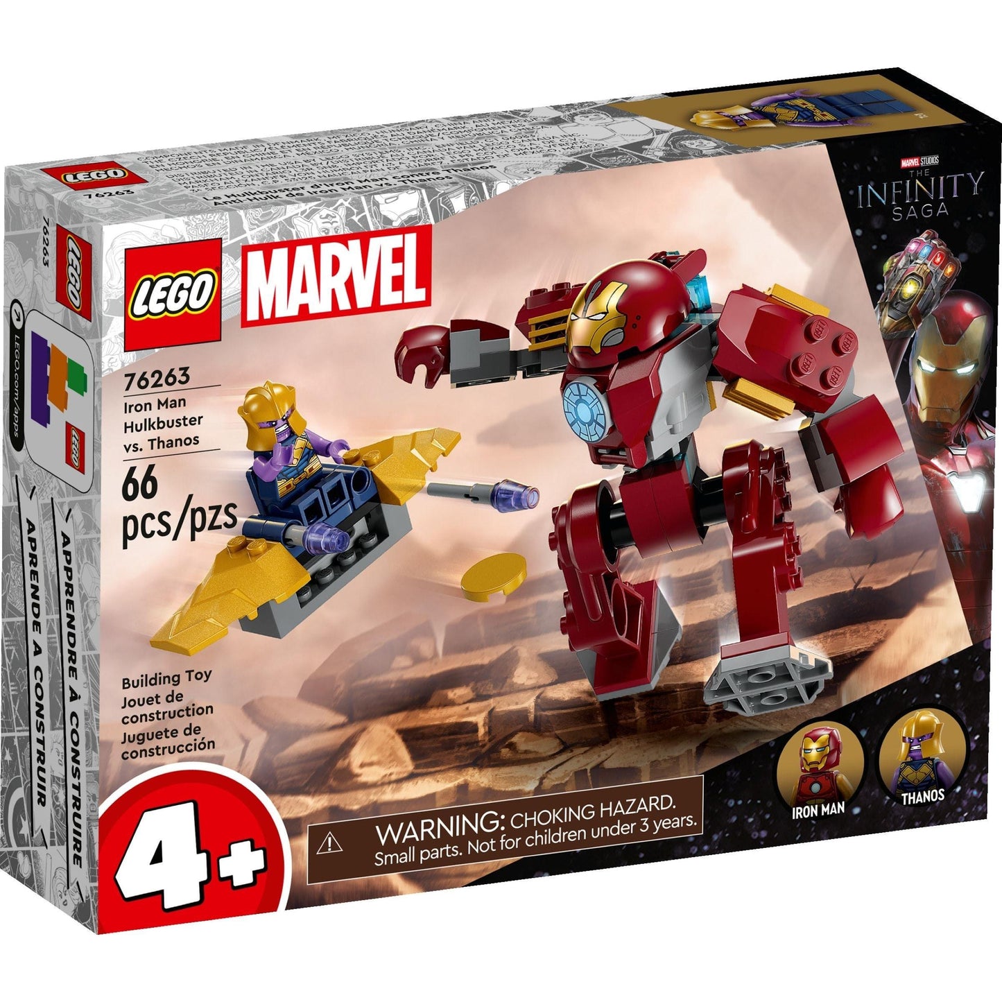 Iron Man Hulkbuster vs. Thanos | Marvel Super Heroes | 76263