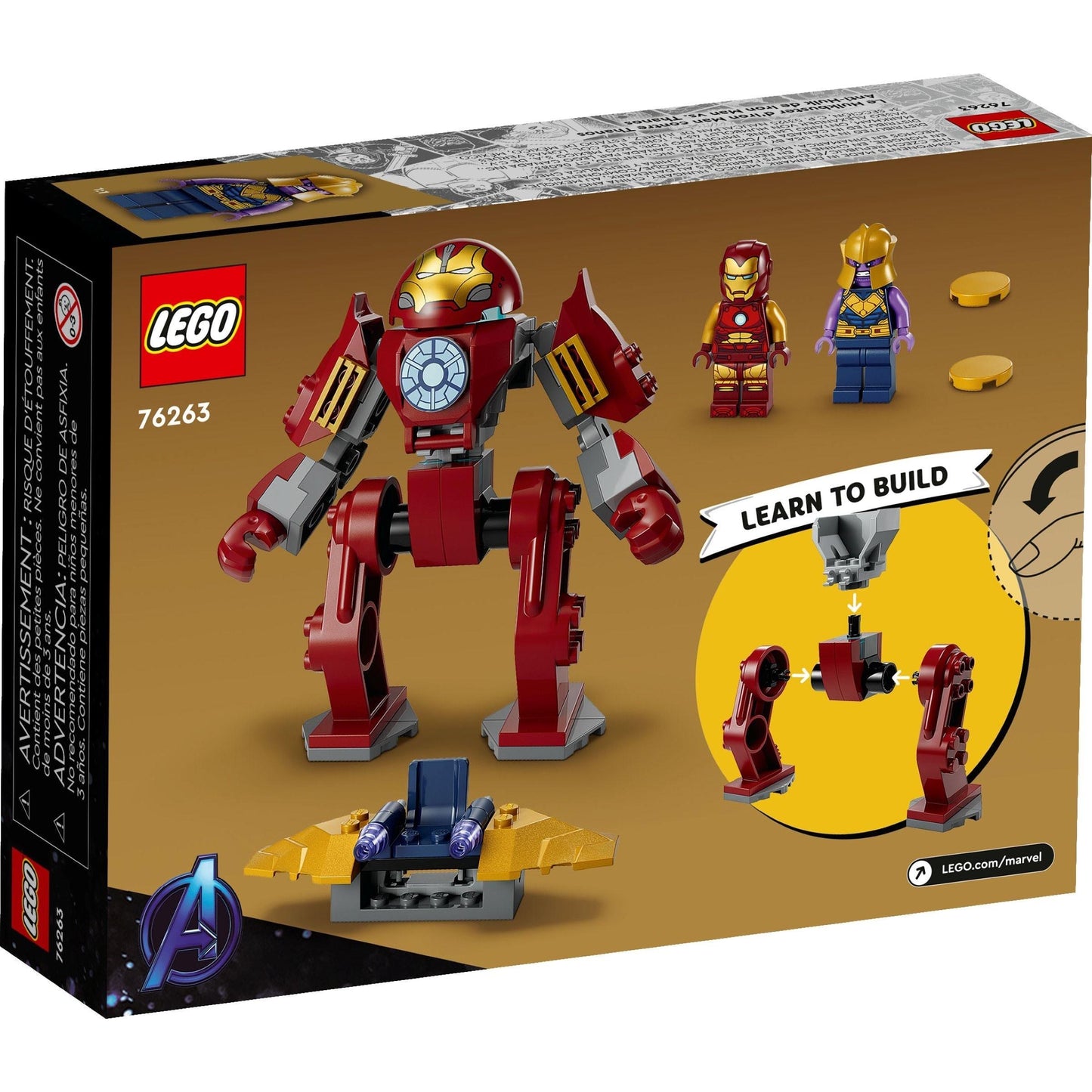 Iron Man Hulkbuster vs. Thanos | Marvel Super Heroes | 76263