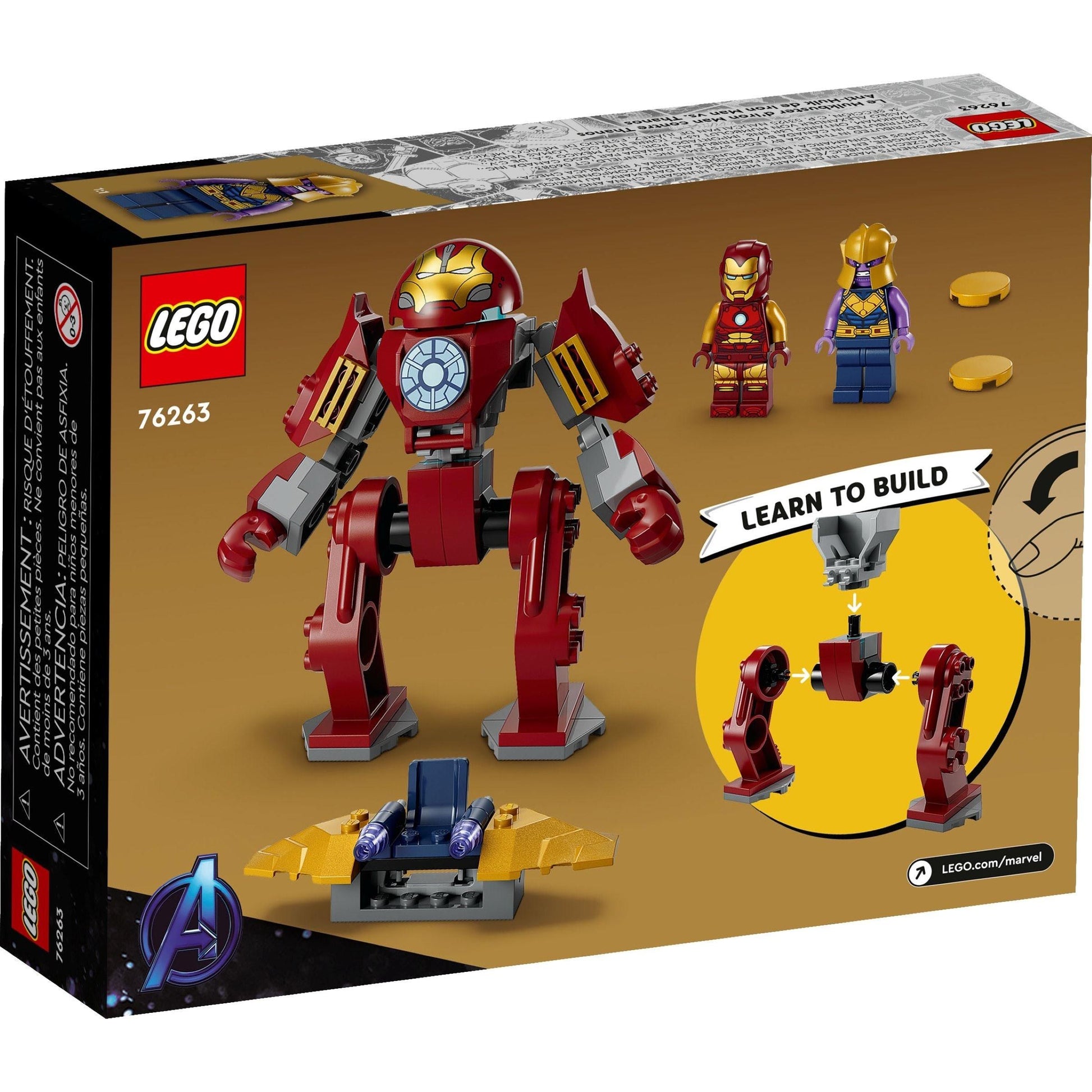 Iron Man Hulkbuster vs. Thanos | Marvel Super Heroes | 76263