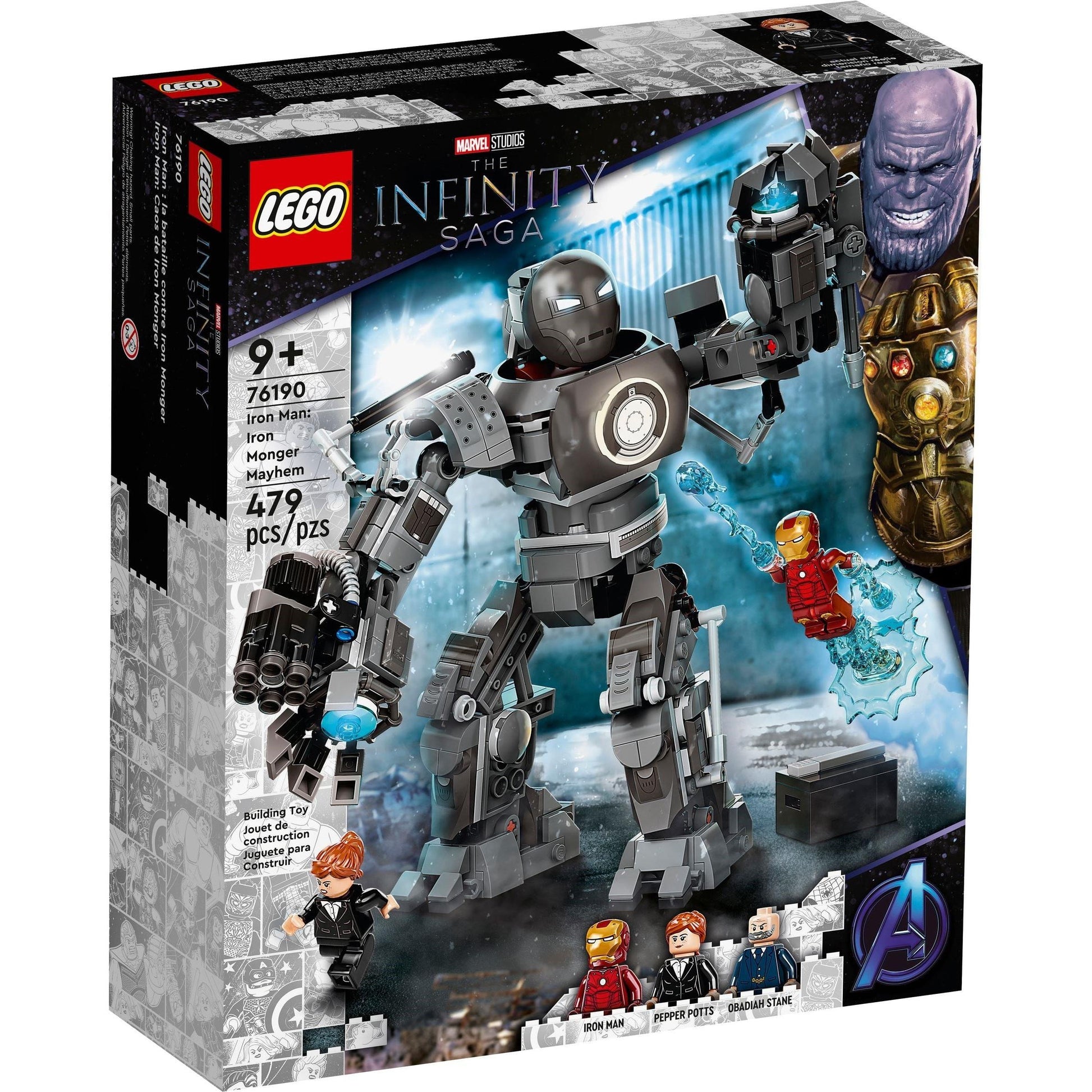 Iron Man : Iron Monger Mayhem | Super Héros Marvel | 76190
