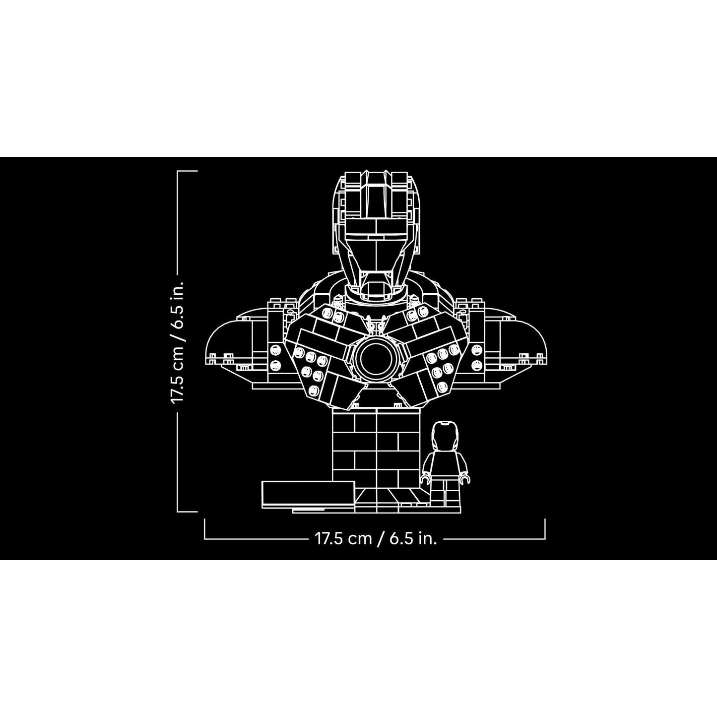 Iron Man MK4 Bust | Marvel Super Heroes | 76327