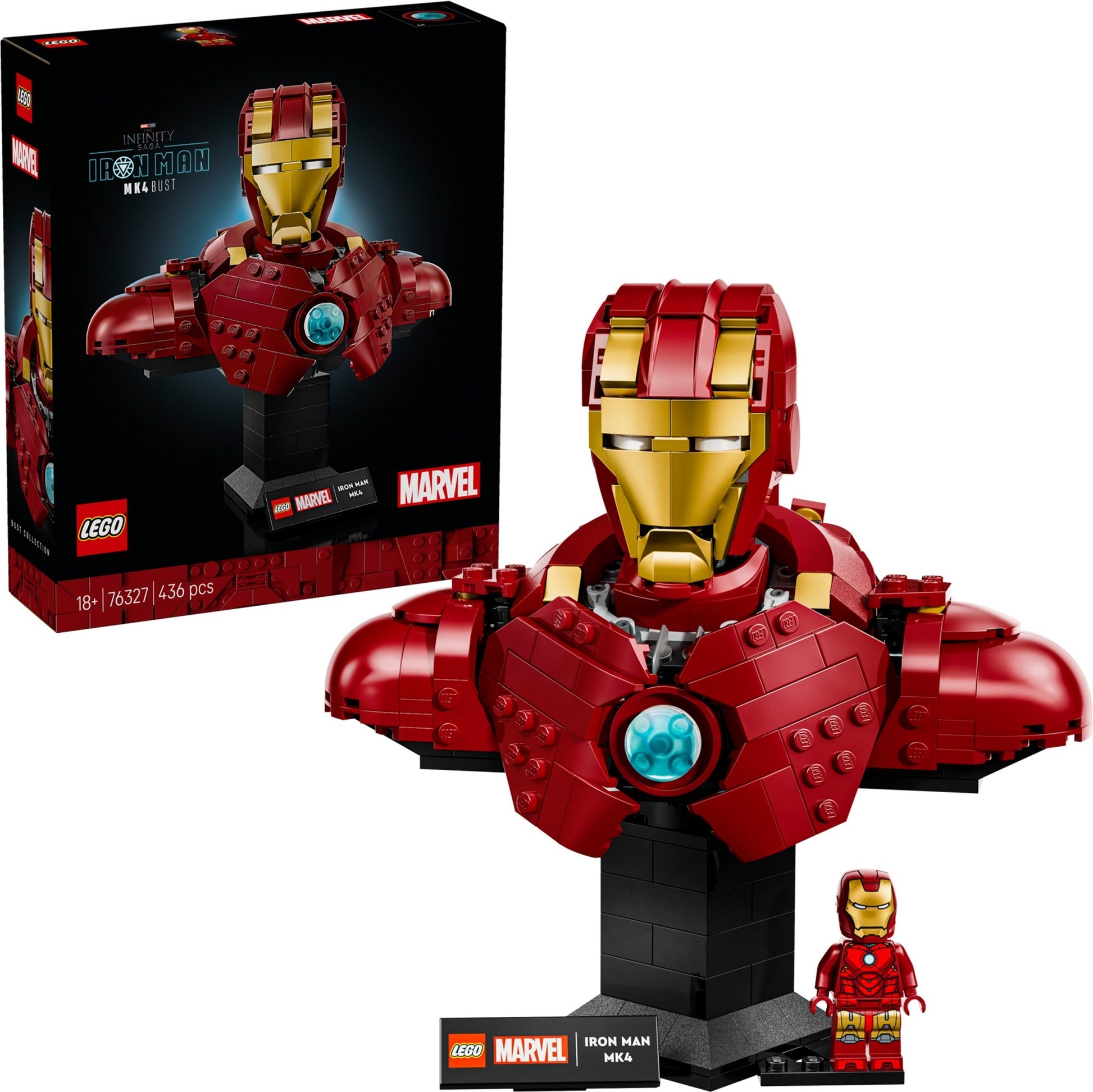 Iron Man MK4 Bust | Marvel Super Heroes | 76327