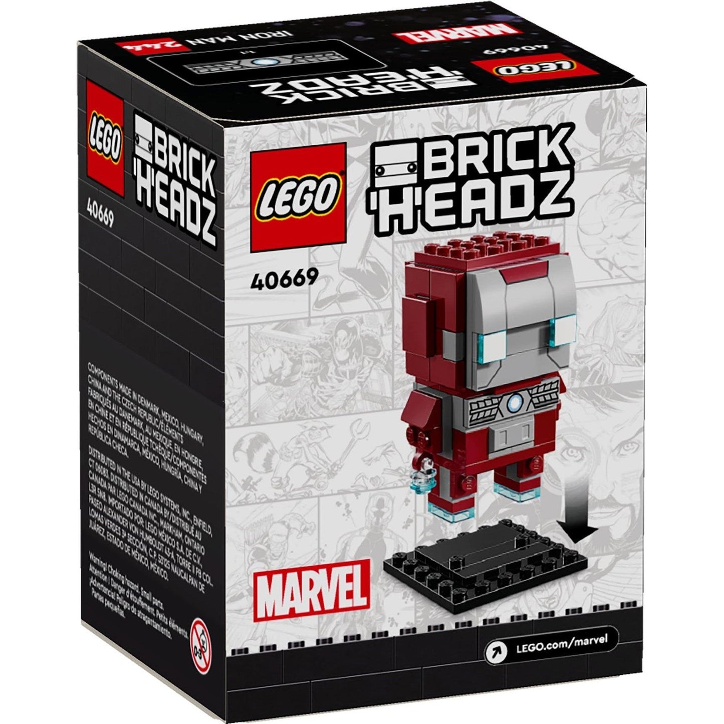 Iron Man MK5 | BrickHeadz | 40669