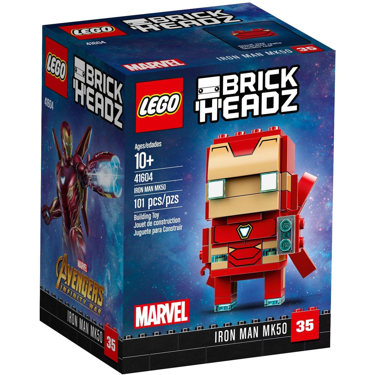 Iron Man MK50 | BrickHeadz | 41604