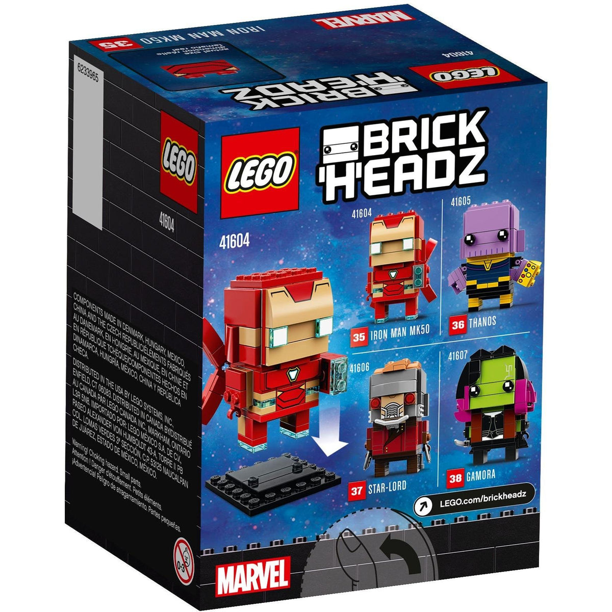 Iron Man MK50 | BrickHeadz | 41604