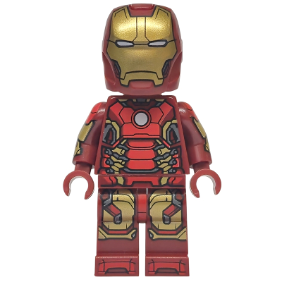 Iron Man - Mark 43 Armor, Light Nougat Head, Printed Arms | sh1103