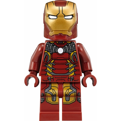 Iron Man - Mark 43 Armor, Trans-Clear Head | sh0498