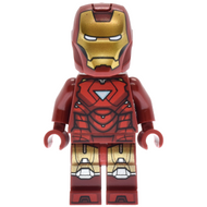 Iron Man - Armure Mark 6, Visière de casque large, Tête couleur nougat clair | sh1015